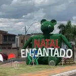 Urso Natal Encantado Batatais