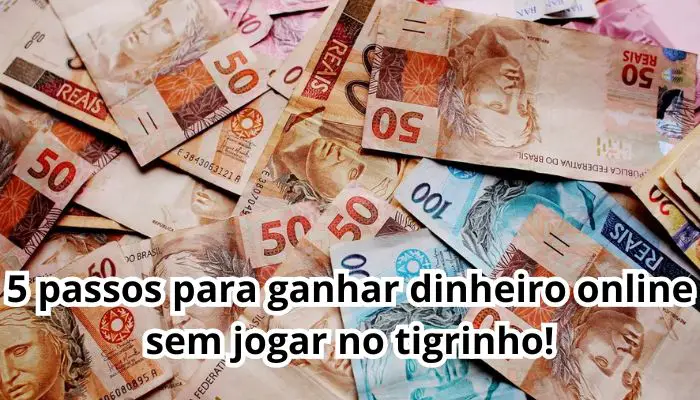 5 passos para ganhar dinheiro online